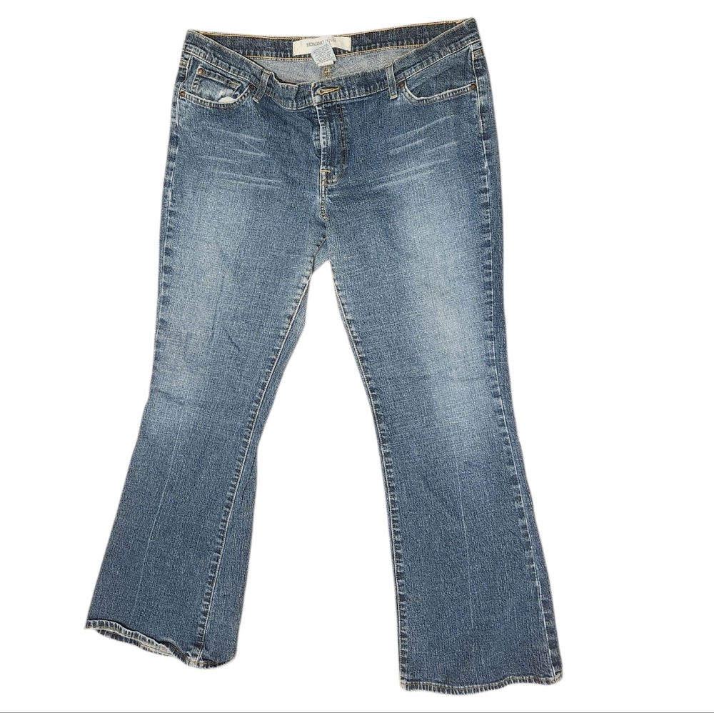 Mossimo Y2K Low-Rise Flare Jeans Plus Size 18